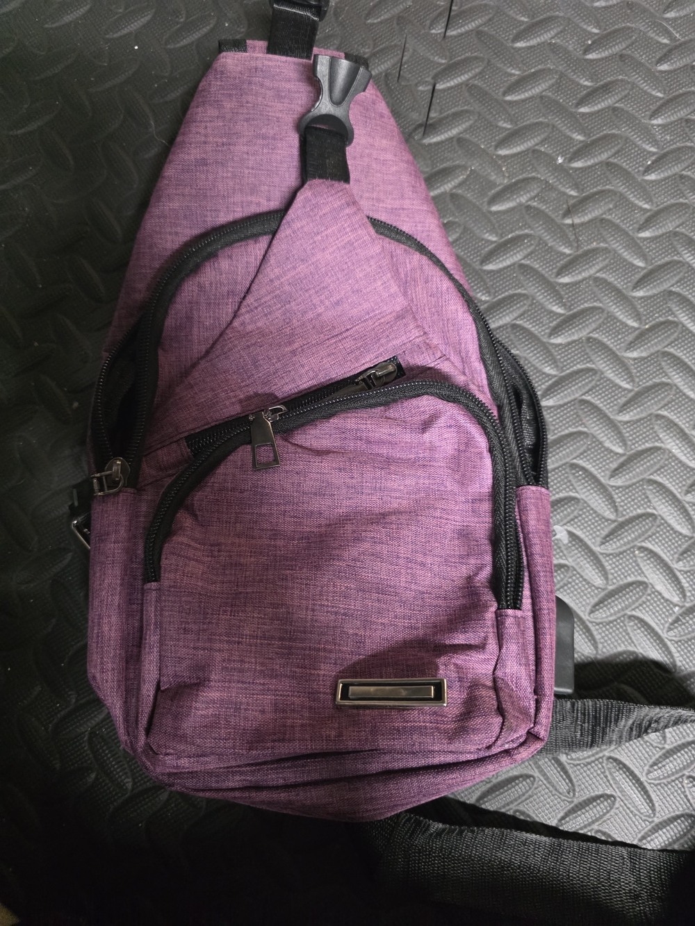 Purple  Sling Bag